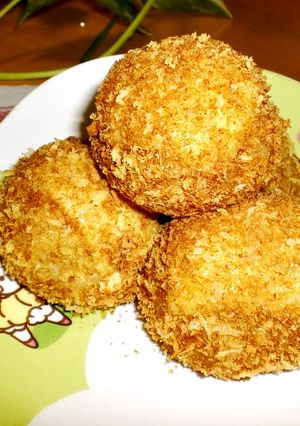 揚げない!ポテトボールコロッケ♪チーズ味-レシピのメイン写真