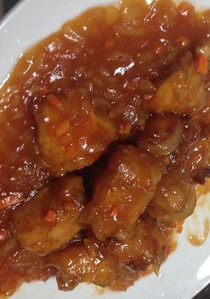 鳥の唐揚げの甘酢あんかけ-レシピのメイン写真