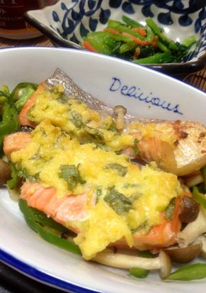 鮭のネギマヨ焼き-レシピのメイン写真