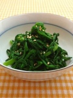 春菊お浸し-レシピのメイン写真