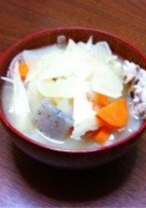 タマネギ入り豚汁★-レシピのメイン写真