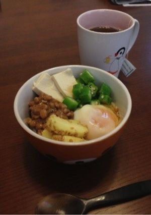 15分で!健康和ものねばねば丼-レシピのメイン写真