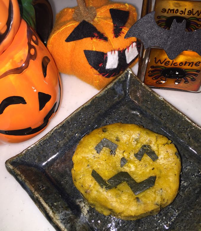 かぼちゃもち ハロウィンにも by まじょこねこ 【クックパッド】 簡単