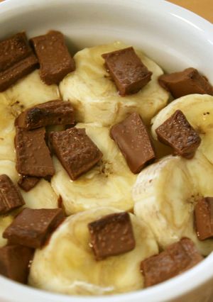 チョコとバナナのココットカマン-レシピのメイン写真