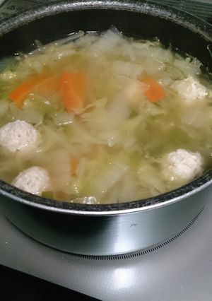 うちの鶏団子スープ-レシピのメイン写真
