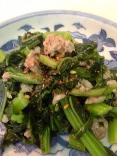 野沢菜と豚肉の炒め物-レシピのメイン写真