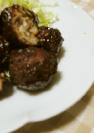 隠し味はカニ缶！旨ミートボール-レシピのメイン写真