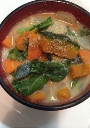 あったか☆胡麻豆乳スープ-レシピのメイン写真