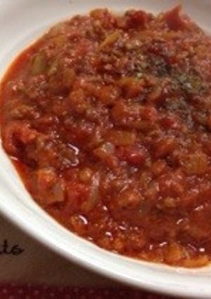 フライパン一つで出来るミートソース-レシピのメイン写真