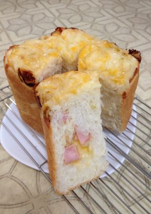 焼きまでHBで！チーズオニオンブレッド-レシピのメイン写真