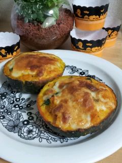 まるごと☆カボチャのキッシュ-レシピのメイン写真