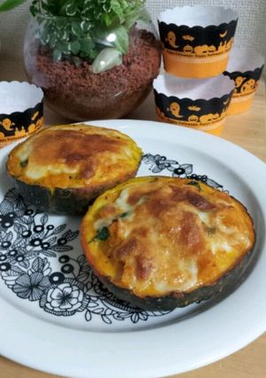 まるごと☆カボチャのキッシュ-レシピのメイン写真