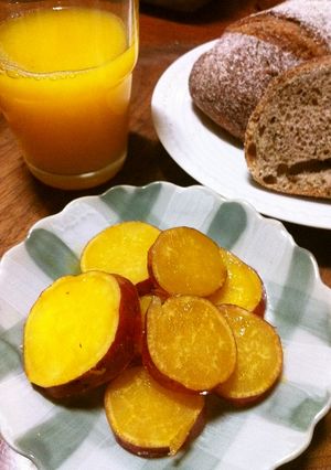 さつまいものオレンジジュース煮-レシピのメイン写真