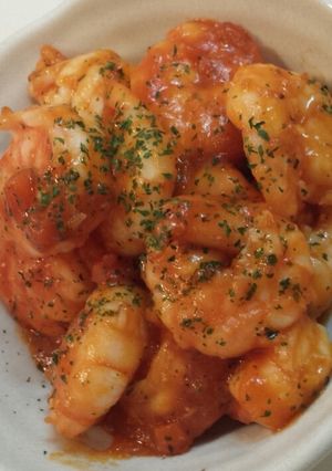 ❁ｴﾋﾞのｹﾁｬｯﾌﾟ炒め❁-レシピのメイン写真