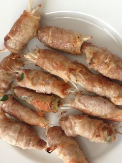 簡単♪オクラともやしの豚肉巻き-レシピのメイン写真