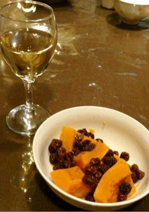 かぼちゃとレーズンのワイン煮-レシピのメイン写真