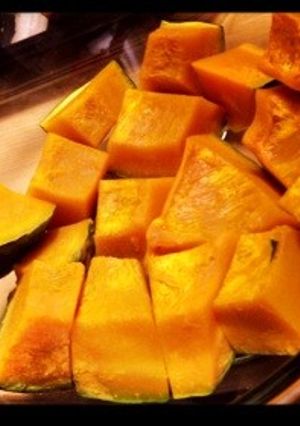 レンジで蒸しかぼちゃ☆-レシピのメイン写真