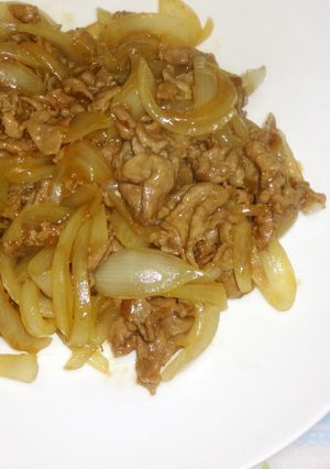 簡単☆豚肉の甘辛焼き♡-レシピのメイン写真