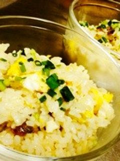アサリの佃煮と卵の混ぜご飯-レシピのメイン写真