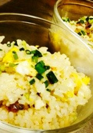 アサリの佃煮と卵の混ぜご飯-レシピのメイン写真