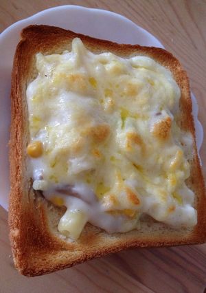 残り物で〜グラタントースト-レシピのメイン写真