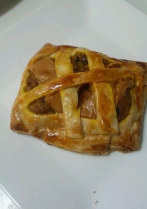 カボチャのクリームチーズパイ-レシピのメイン写真