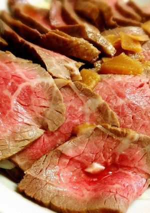 レンジで超簡単☆牛のたたき-レシピのメイン写真