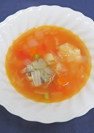 サバのミネストローネ-レシピのメイン写真