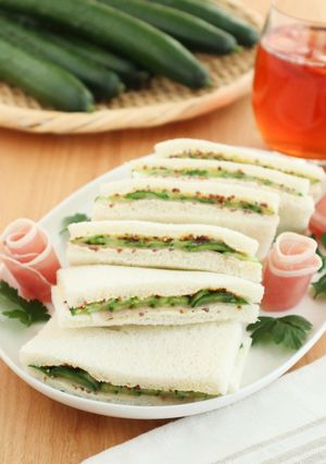 きゅうりと生ハムの爽やかサンド-レシピのメイン写真