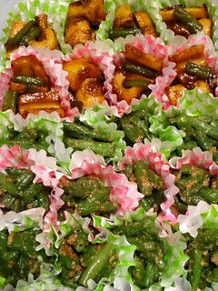 お弁当に冷凍自然解凍いんげん胡麻和え-レシピのメイン写真