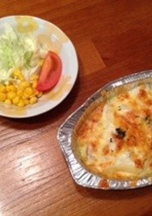 グラタン(子供も喜ぶコーン入り)-レシピのメイン写真