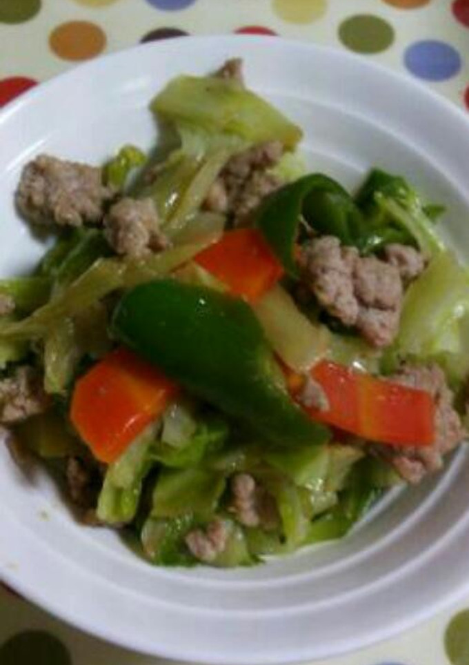 柚子胡椒ぽん酢野菜炒め-レシピのメイン写真