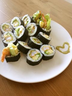 海老フライ巻き寿司♪-レシピのメイン写真
