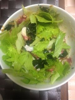 レタスとわかめのサラダ☆-レシピのメイン写真