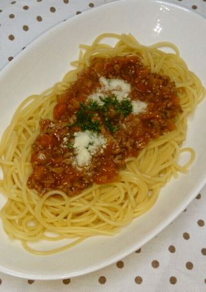 スパゲッティ ミートソース&ドリア-レシピのメイン写真