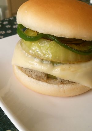 茸のパテのハンバーガー-レシピのメイン写真