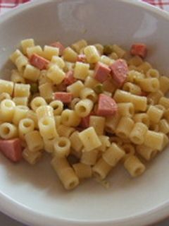 グリーンピースとソーセージのパスタ-レシピのメイン写真