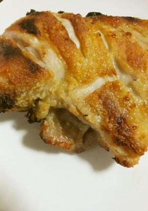 グリルで骨付き鶏ももパリパリ焼-レシピのメイン写真