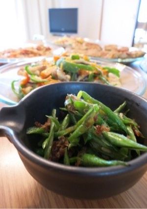 お弁当に!!インゲンのおかか炒め-レシピのメイン写真