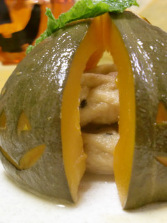 ハロウィンかぼちゃの煮物-レシピのメイン写真