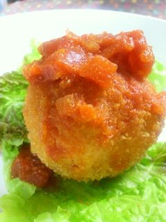 お家でイタリア〜ン☆ライスコロッケ♪-レシピのメイン写真