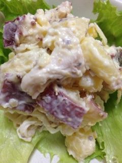 さつまいもとチキンのサラダ-レシピのメイン写真