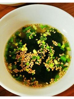 超簡単!中華風わかめスープ-レシピのメイン写真