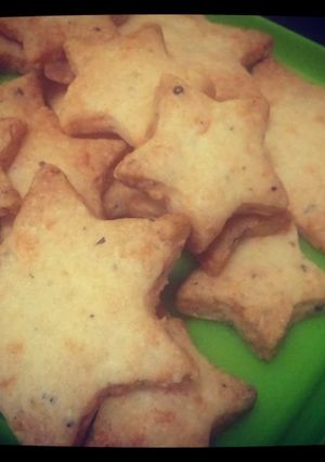 チーズ＆ブラックペッパーの塩味クッキー-レシピのメイン写真