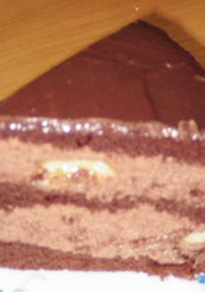 バナナチョコムースケーキ-レシピのメイン写真
