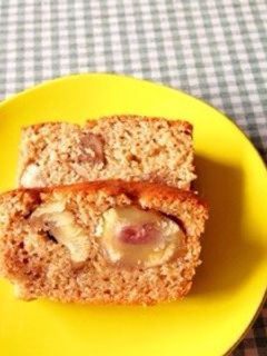 栗の甘露煮ケーキ☆卵なし-レシピのメイン写真