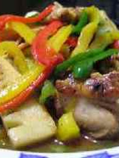 鶏肉とタケノコのオイスターソース炒め-レシピのメイン写真
