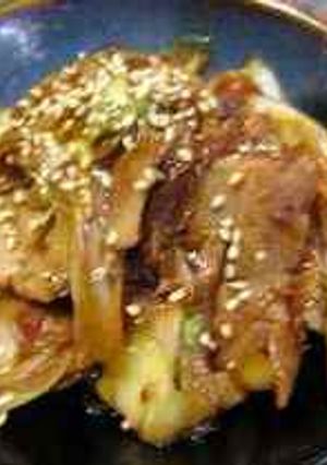 マグロの葱キムチ炒め-レシピのメイン写真