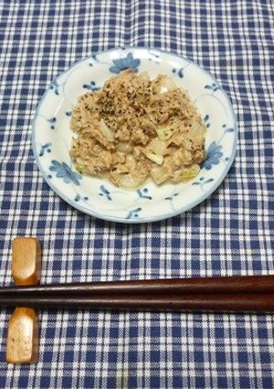 絶品簡単おつまみ・玉ねぎ&鯖水煮缶-レシピのメイン写真