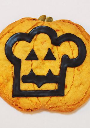 ハロウィンのクックパッドロゴクッキーⅠ-レシピのメイン写真